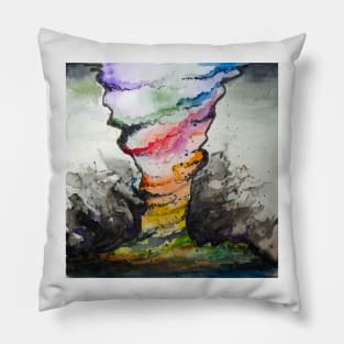 Whirlwind Color Tornado Pillow