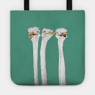 Three ostriches Tote