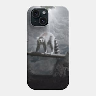 Lemur UFO Phone Case