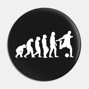 Football Evolution Pin