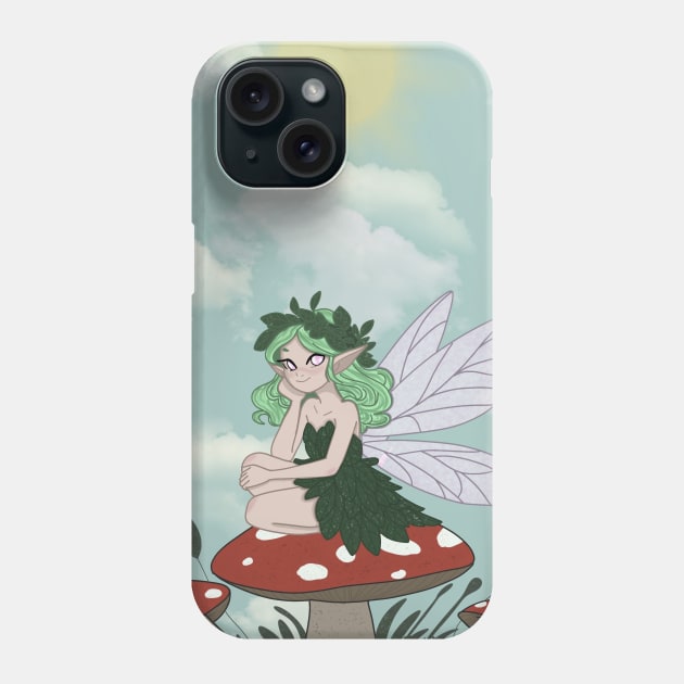 Faire girl Phone Case by Brain Vomit 