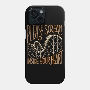 rollercoaster adrenaline Phone Case