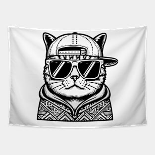 Snapback Cat Tapestry