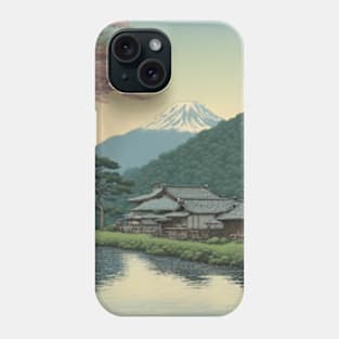 community kawase hasui style art japan Phone Case