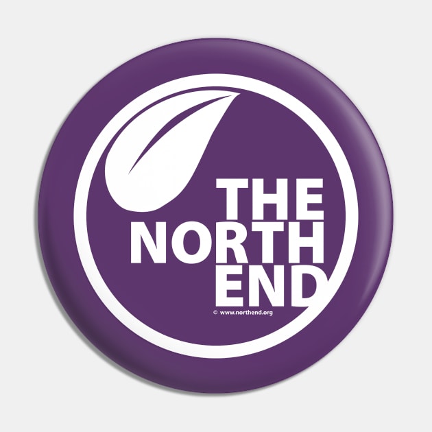 Northend.org Round Logo Pin by The North End (unofficial)