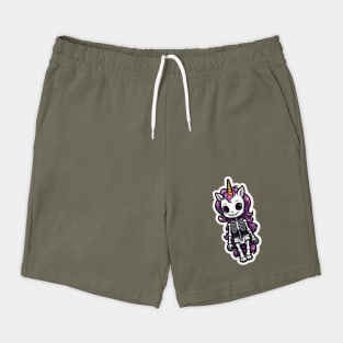 Skeleton Unicorn 1 Shorts