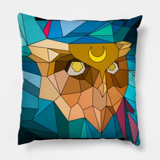 Art Deco Owl Pillow