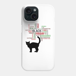 Cat Black Friday Phone Case