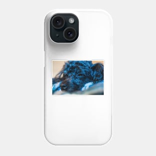 Blue Puppy Phone Case