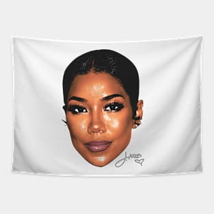 Jhene Aiko Big Face Tapestry