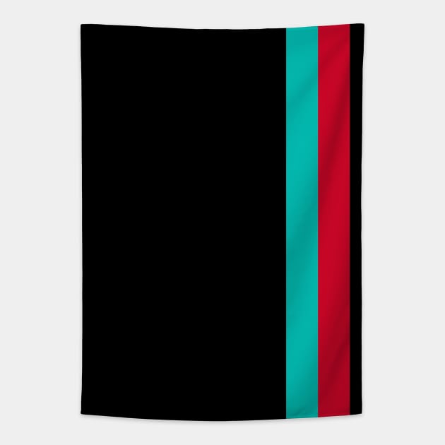 Mercedes Racing Stripes 2021 Tapestry by GreazyL