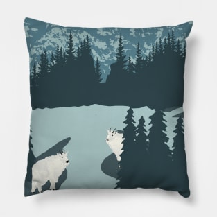 Glacier National Park Pillow