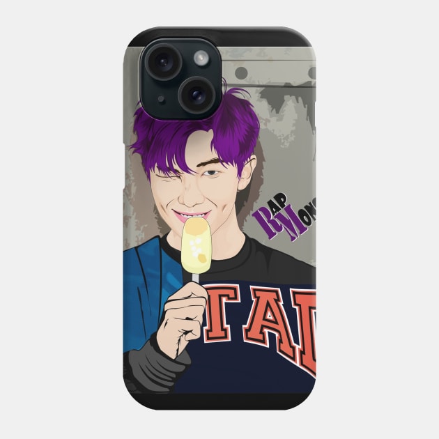 BTS Rap Monster Phone Case by Clarhae