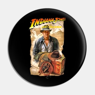 Indiana Jones Artwork Pin