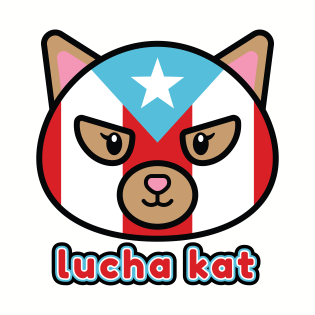 Lucha Kat x Puerto Rico by LuchaKat