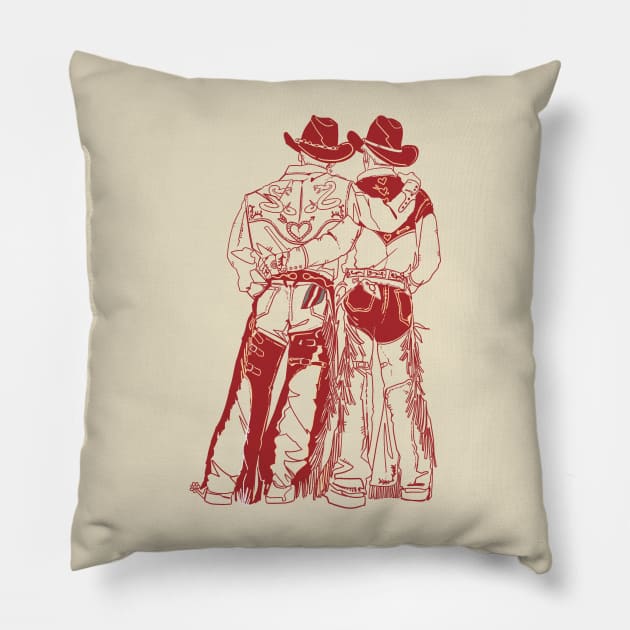 Cowboys Pillow by noahdea.art