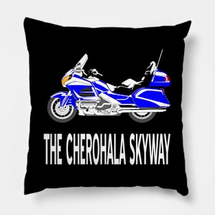 cherohala skyway Pillow