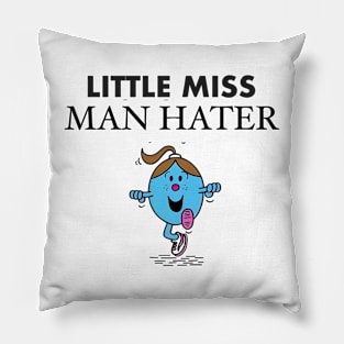 Little miss mn hater Pillow