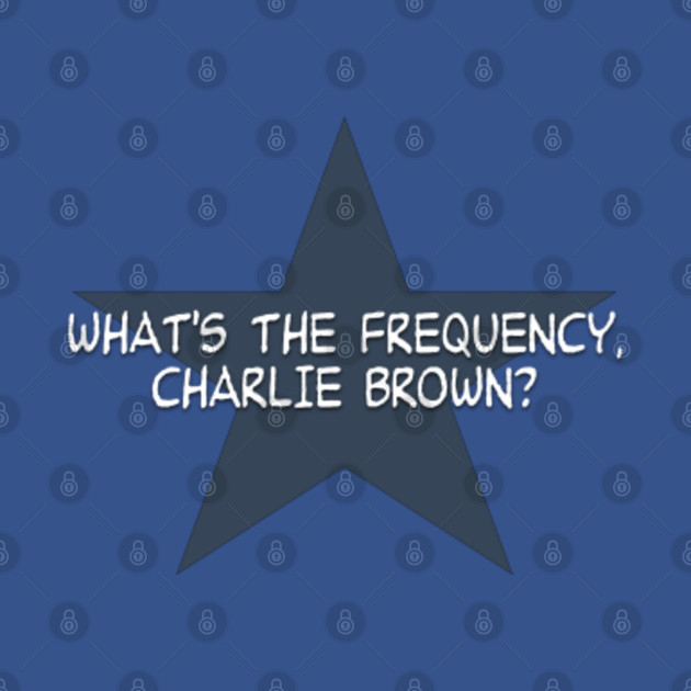 Discover What's The Frequency, Charlie Brown? - Peanuts - T-Shirt