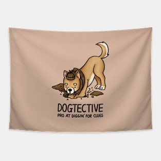 Dogtective Tapestry