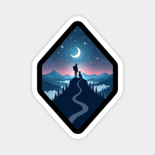 Summit Companions: Adventure Awaits Magnet