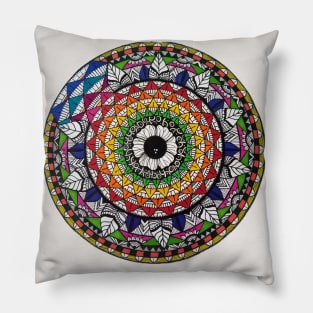 Intricate Mandala Pillow