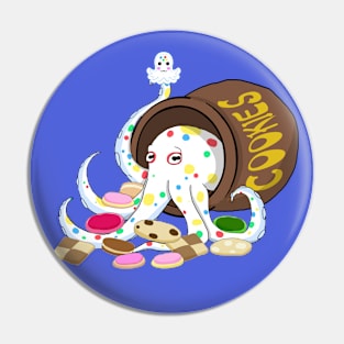 Octopus in a jar of cookies (confetti) Pin