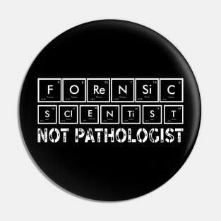 Forensic Scientist Forensics Pin