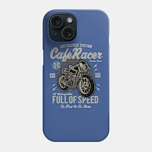 Caferacer Cafe Racer Full Of Speed Phone Case