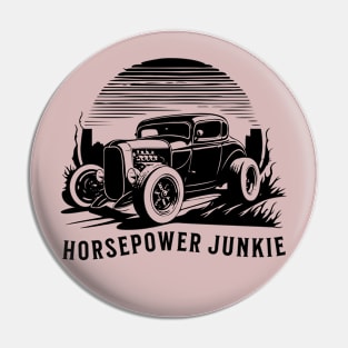 Horsepower Junkie Pin