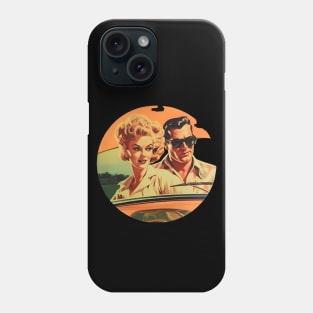 1960 Retro Rock’n’Roll Collection Great Gifts For 60’s Lifestyle and Music Lovers Phone Case