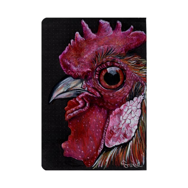 Rooster Fred by AdrienneSmith.Artist