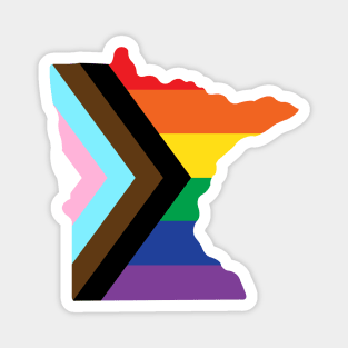 Minnesota Progress Pride Magnet