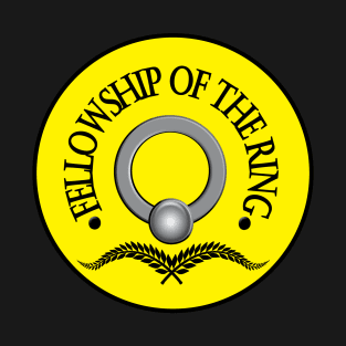 Fellowship of the Ring - Yellow T-Shirt