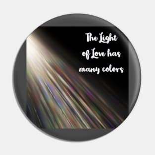 Colors of Love Pin