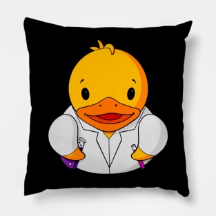 Scientist Rubber Duck Pillow