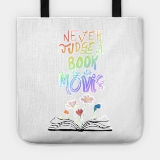 Never judge a book by its movie - green Tote