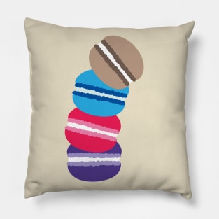 Colorful macaron Pillow