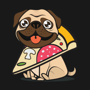 Pug Pizza!! T-Shirt