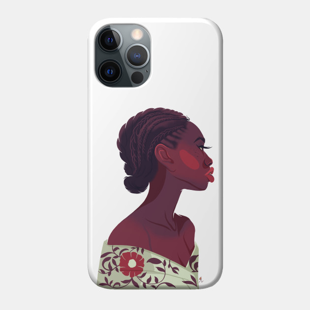 Violet Nights (No Background) - African American - Phone Case