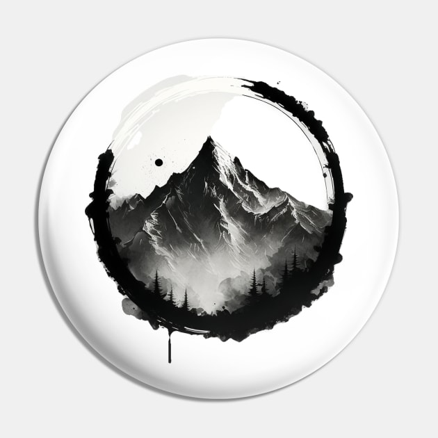 Mountaintop Pin by Spaksu