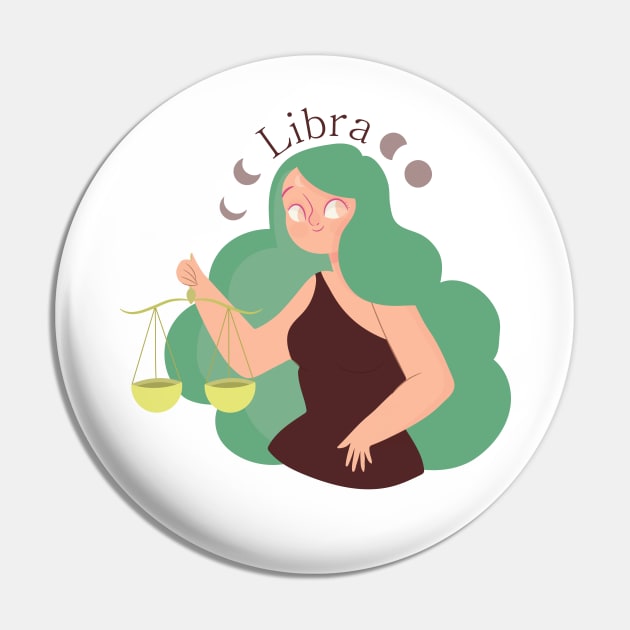 Libra Pin by gnomeapple