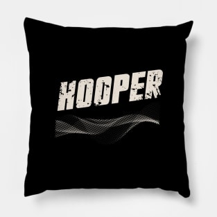 Hooper Basketball Born To Hoop Distressed Practice Jersey Pillow