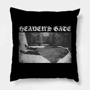 Heaven's Gate  †††† 90s Style Nihilism Design Pillow