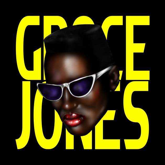 Grace Jones by Scott Poling Art