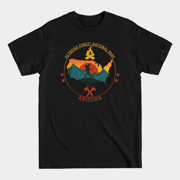 Discover Vintage Petrified Forest National Park - Petrified Forest National Park - T-Shirt