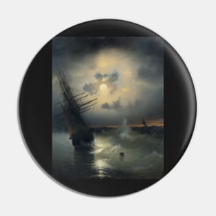 High-sea Moonlight, Ivan Aivazovsky Pin