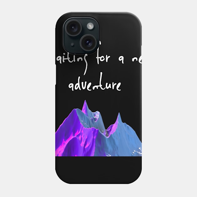 Waiting for an adventure Phone Case by Cleopsys