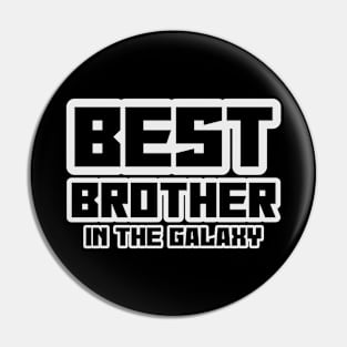 Best Brother Art Pin