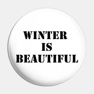 Winter is beautiful new Pin